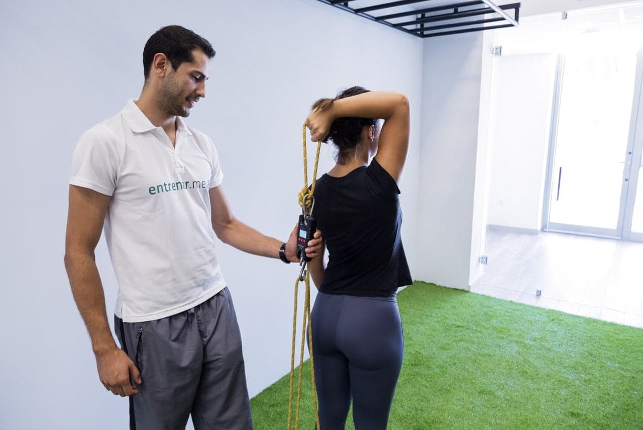 entrenador personal en valencia. valoración de los niveles de fuerza