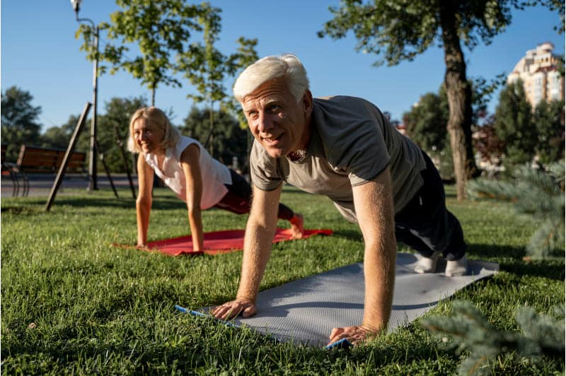 ejercicio en la tercera edad